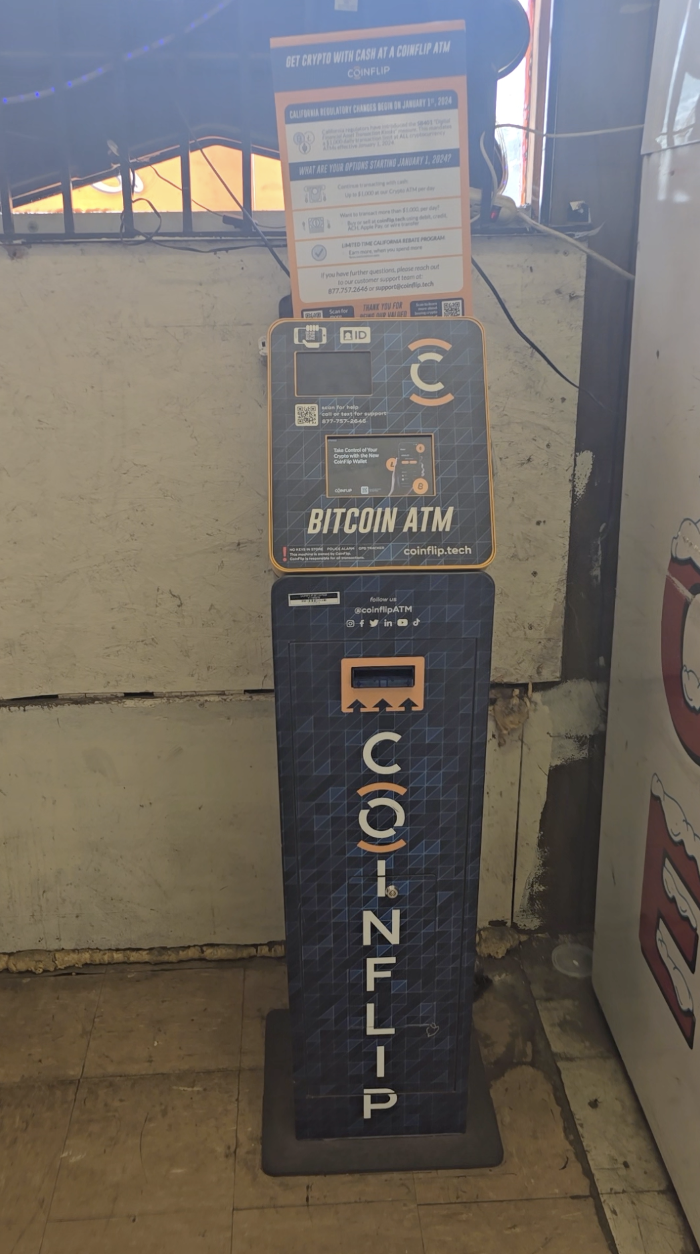CoinFlip Bitcoin ATM - Delta Food Market (Stockton) Logo