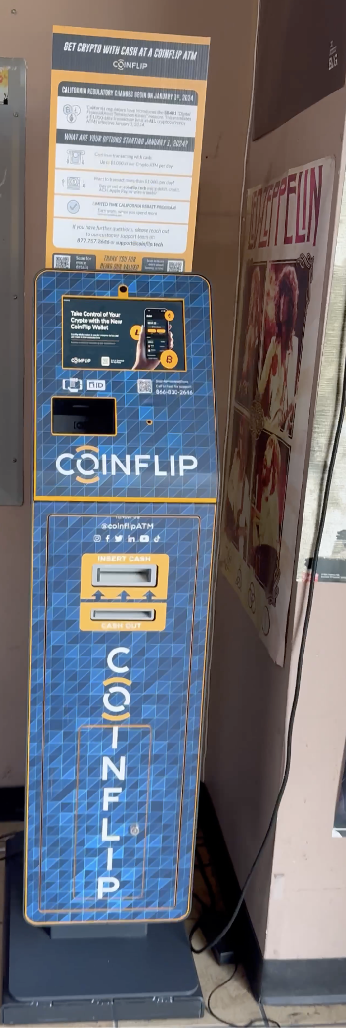 CoinFlip Bitcoin ATM - Wild Side Smoke Shop (Ventura) Image