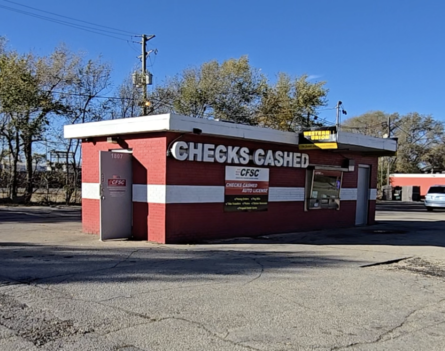 CoinFlip Bitcoin ATM - CFSC Kishwaukee Check Cashing and Auto License (Rockford) Logo