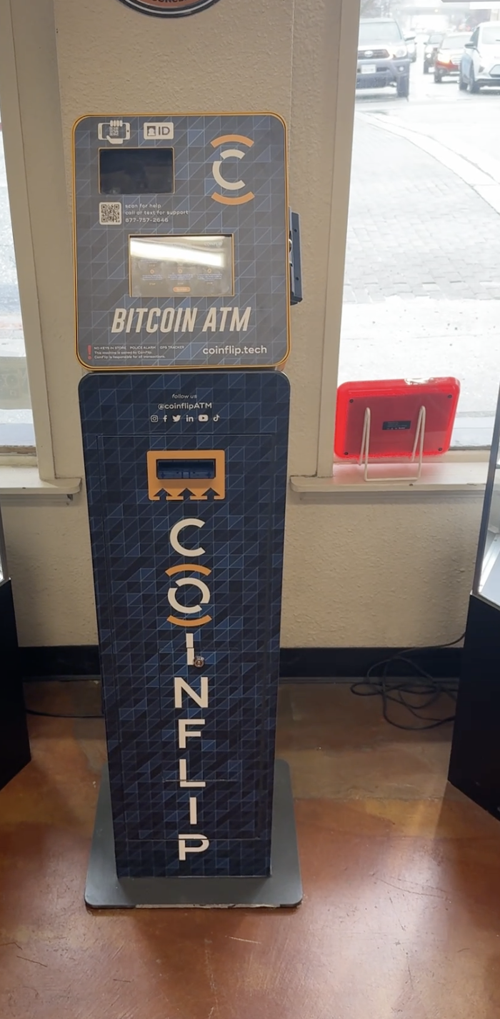 CoinFlip Bitcoin ATM - Millenium Smoke Shop (Grass Valley) Image