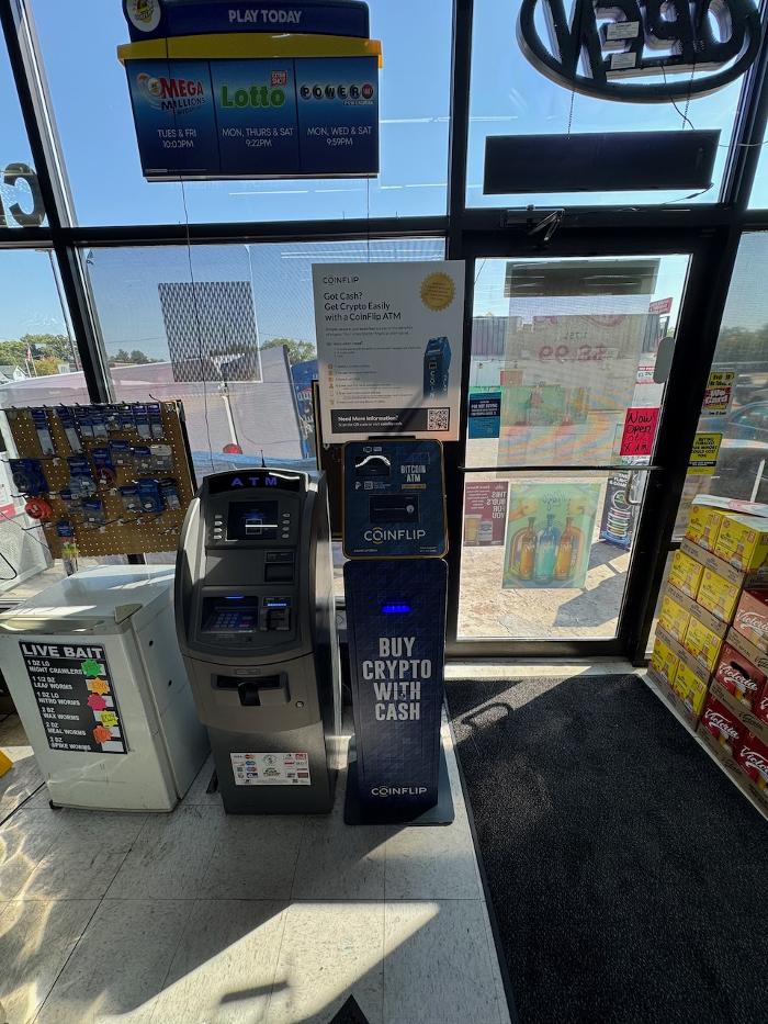 CoinFlip Bitcoin ATM - Joe’s Liquor &amp; Tobacco Rockfalls (Rock Falls) Logo