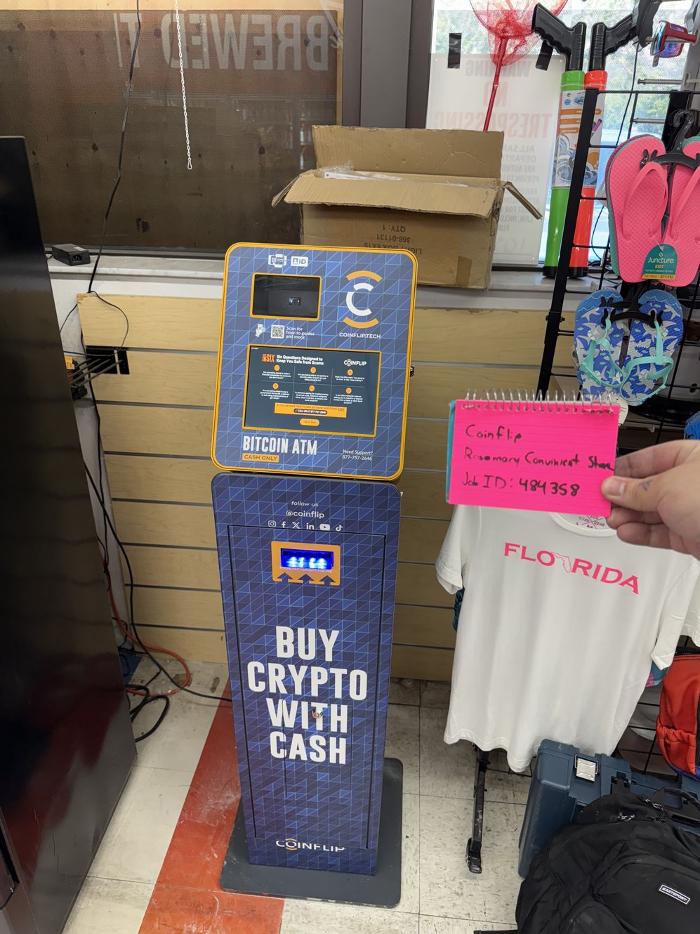 CoinFlip Bitcoin ATM - Rosemary Convenience Store (Sarasota) Logo
