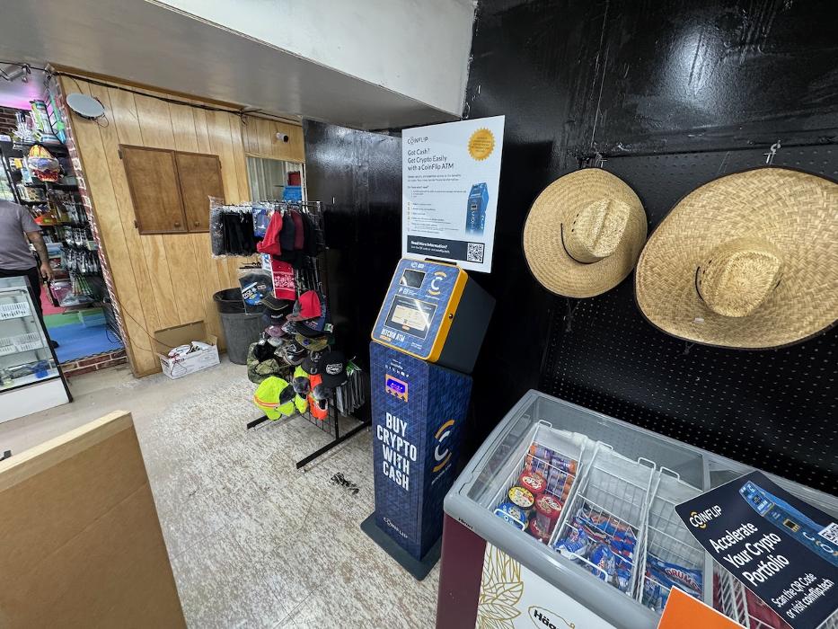 CoinFlip Bitcoin ATM - Leo's Stop-N-Save (Schulenburg) Logo