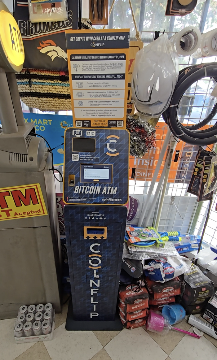 CoinFlip Bitcoin ATM - Sphinx Mart & Tobacco 1 (Arcadia) Image