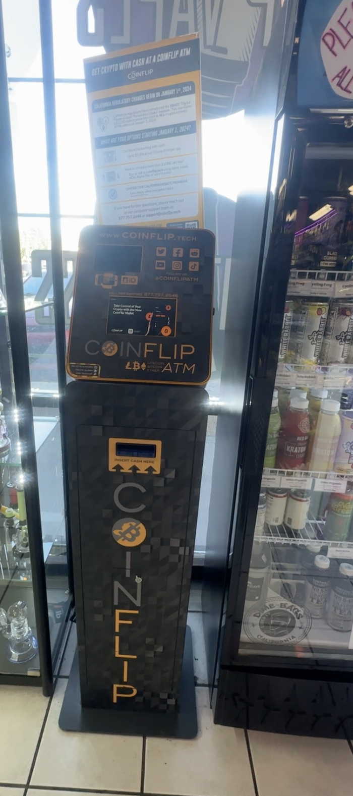 CoinFlip Bitcoin ATM - Purple Haze Smoke Shop (Chatsworth) Image
