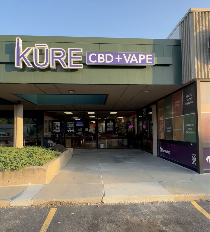 CoinFlip Bitcoin ATM - Kure CBD &amp; Vape - Council Bluffs (COUNCIL BLUFFS) Logo