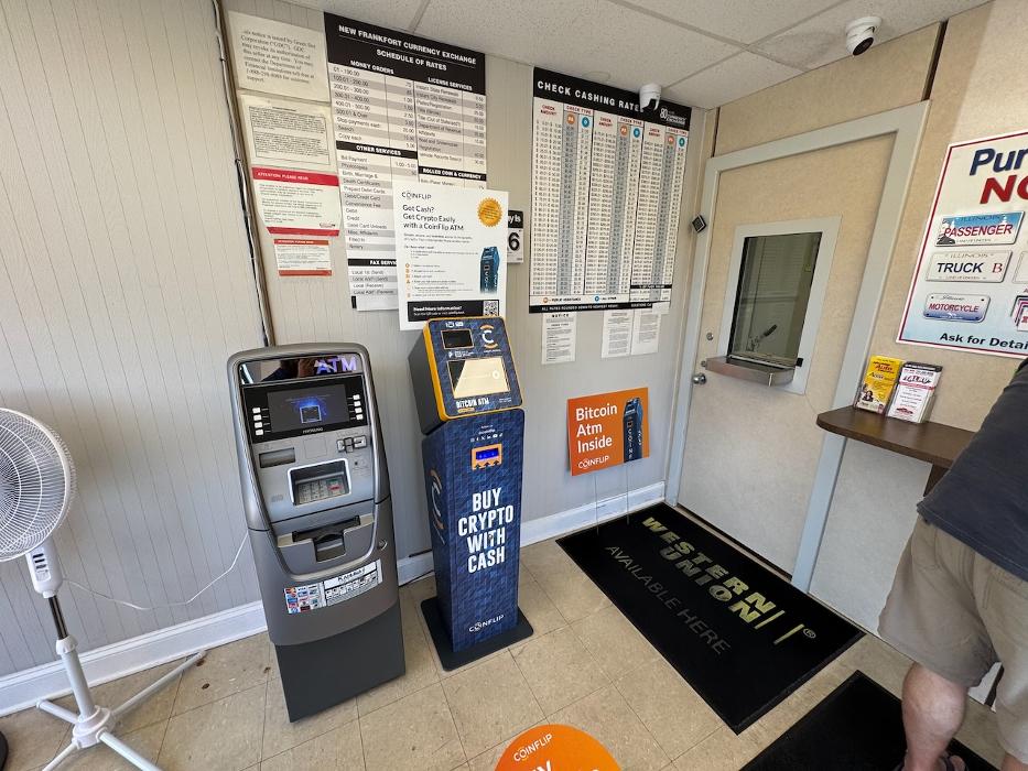 CoinFlip Bitcoin ATM - FFS - New Frankfort Currency Exchange (Frankfort) Image