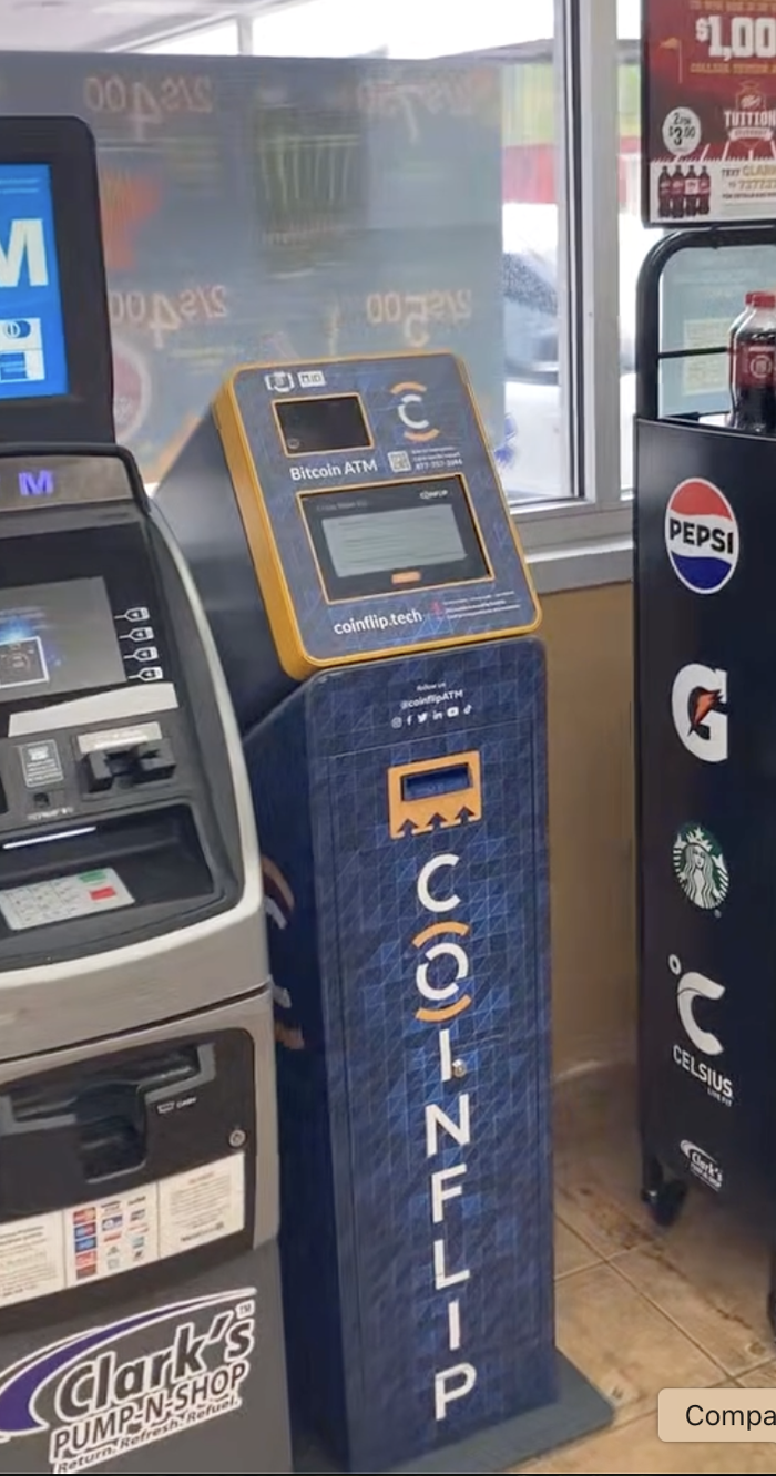 CoinFlip Bitcoin ATM - Clark's Pump 'n' Shop Inc #03 (Greenup) Image