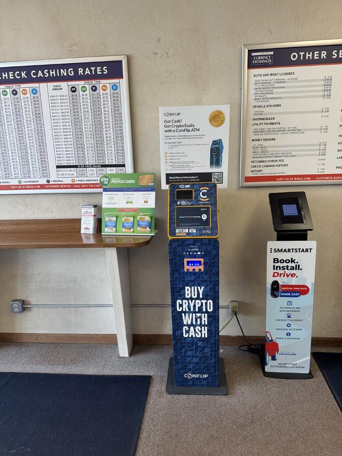 CoinFlip Bitcoin ATM - Tri-City Currency Exchange, Inc. (St. Charles) Logo