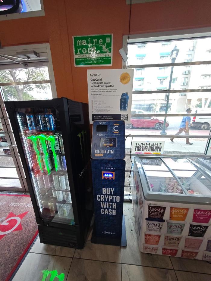 CoinFlip Bitcoin ATM - Mosaic Market (Austin) Logo