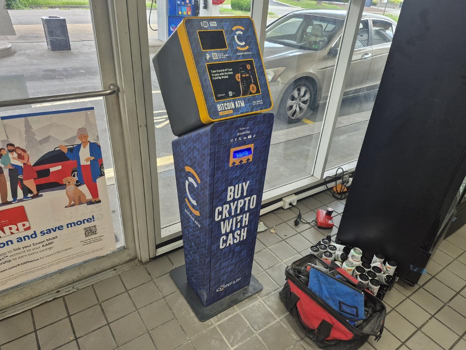 CoinFlip Bitcoin ATM - Exxon (Henrico) Logo