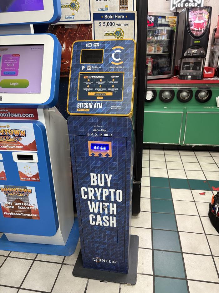 CoinFlip Bitcoin ATM - Shiv Mart (Hickory)