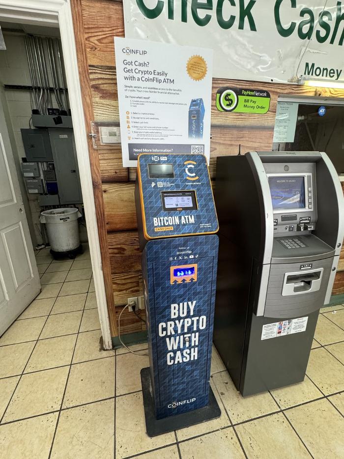 CoinFlip Bitcoin ATM - Valero (Dallas) Logo