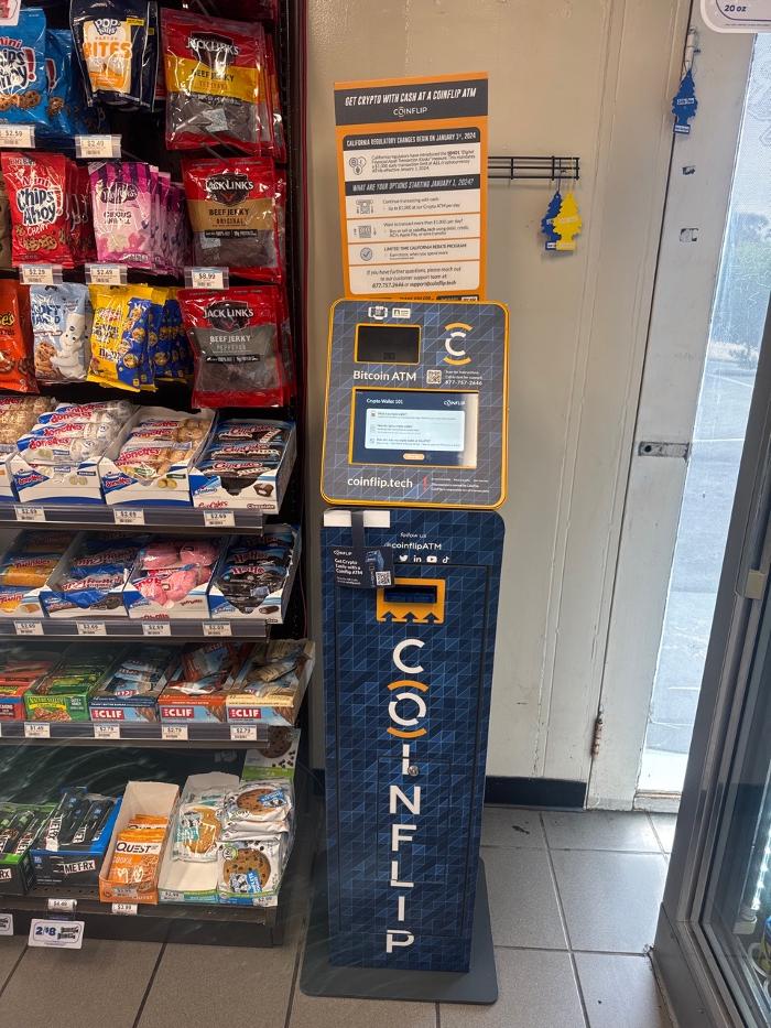 CoinFlip Bitcoin ATM - Rocket #678 (San Clemente) Logo