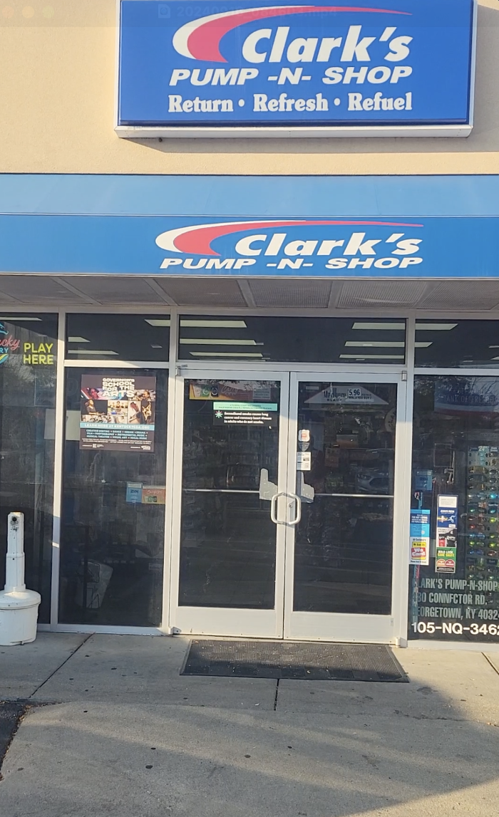 CoinFlip Bitcoin ATM - Clark's Pump 'n' Shop Inc #84 (Georgetown) Logo