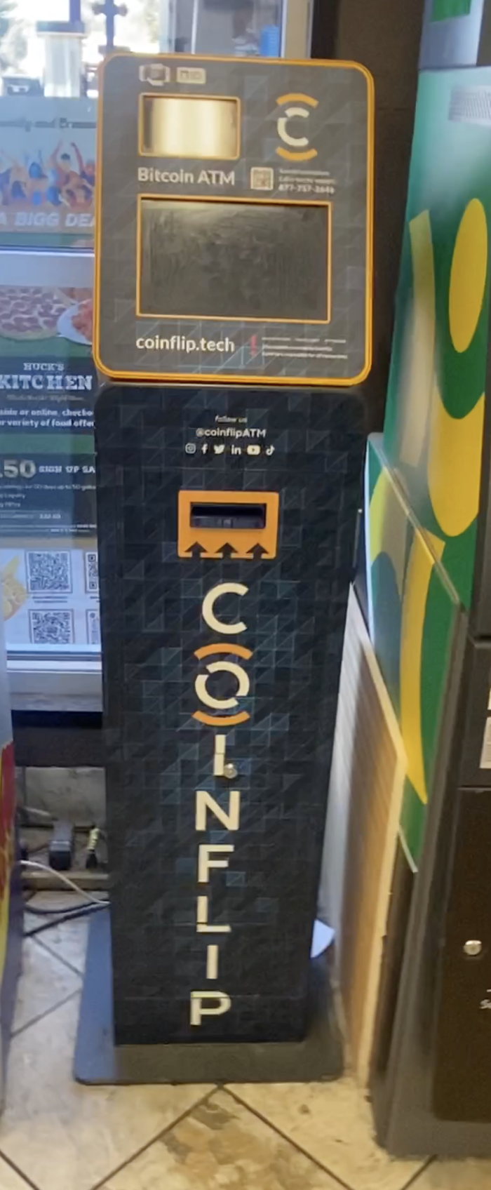 CoinFlip Bitcoin ATM - Huck's Food and Fuel #393 (Murray) Image