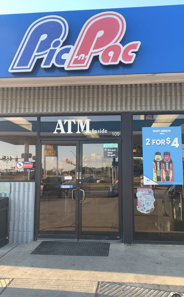 CoinFlip Bitcoin ATM - Pic-n-Pac #10 (Seguin) Logo