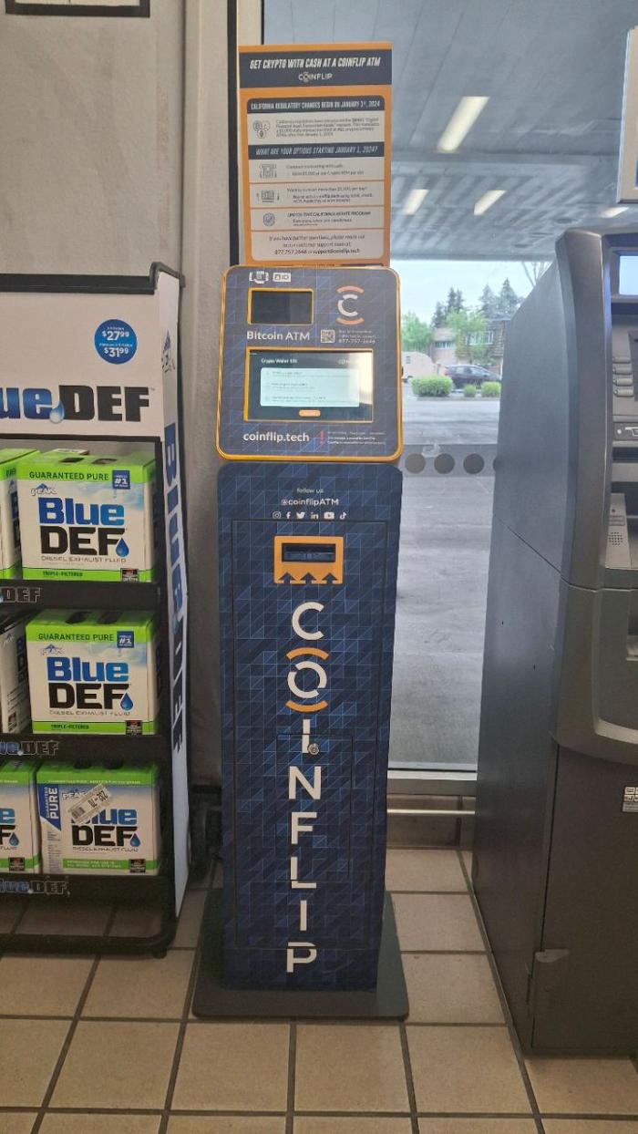 CoinFlip Bitcoin ATM - Rocket #5519 (Sacramento) Image