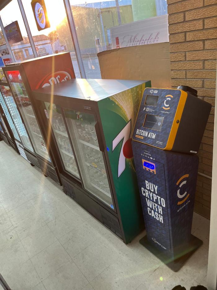 CoinFlip Bitcoin ATM - County West Market (Herscher) Logo
