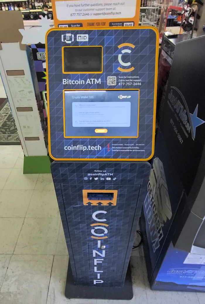 CoinFlip Bitcoin ATM - Pasha Liquor And Gas (Concord) Image