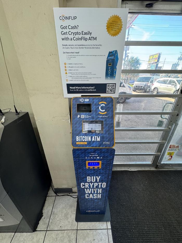 CoinFlip Bitcoin ATM - Shell (New Orleans)