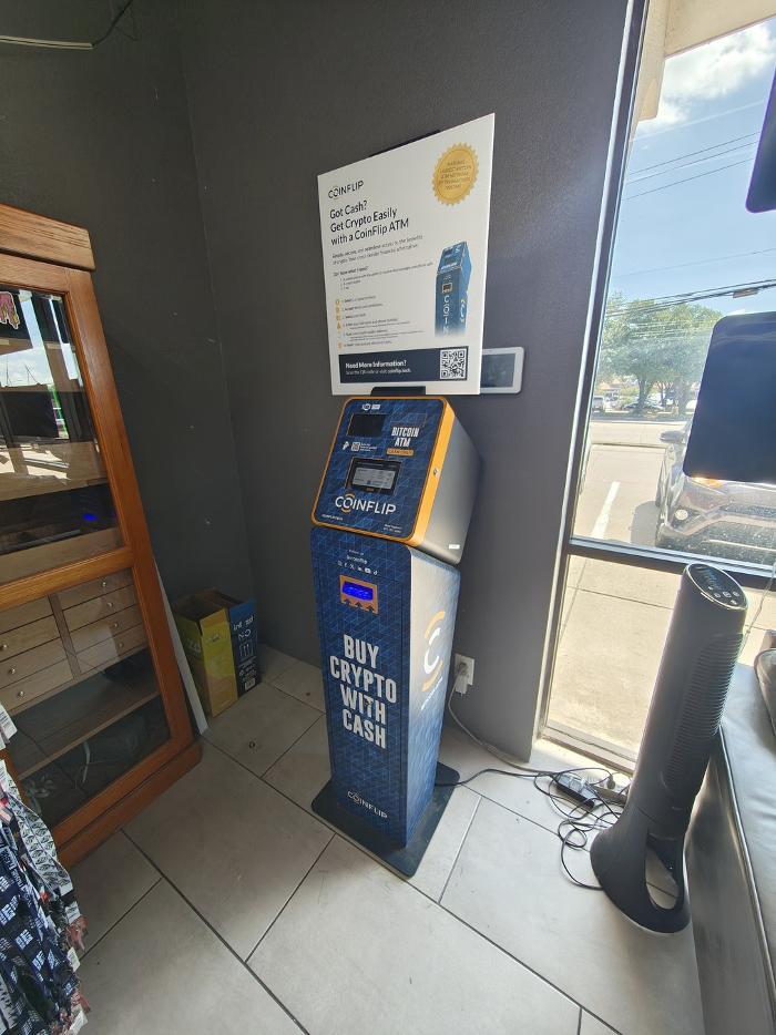 CoinFlip Bitcoin ATM - Prism Smoke Shop (Plano) Logo