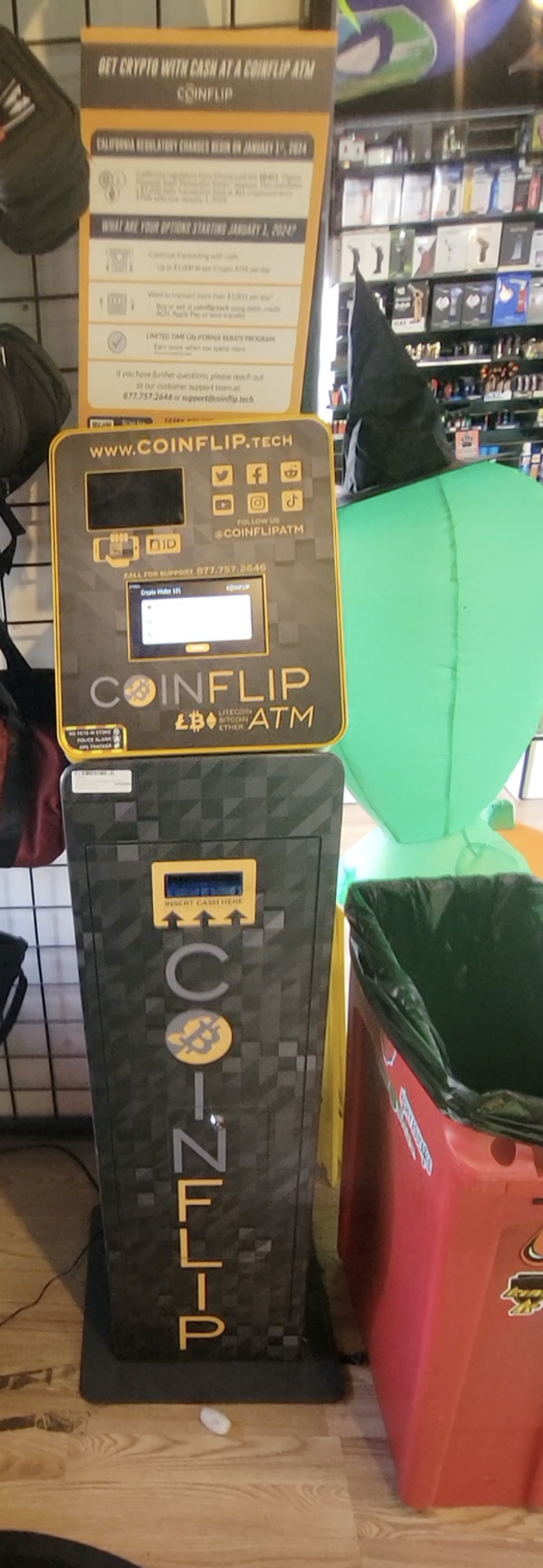 CoinFlip Bitcoin ATM - Wild Side Smoke Shop (San Luis Obispo), 871 Santa  Rosa St, San Luis Obispo, CA 93401, US - MapQuest