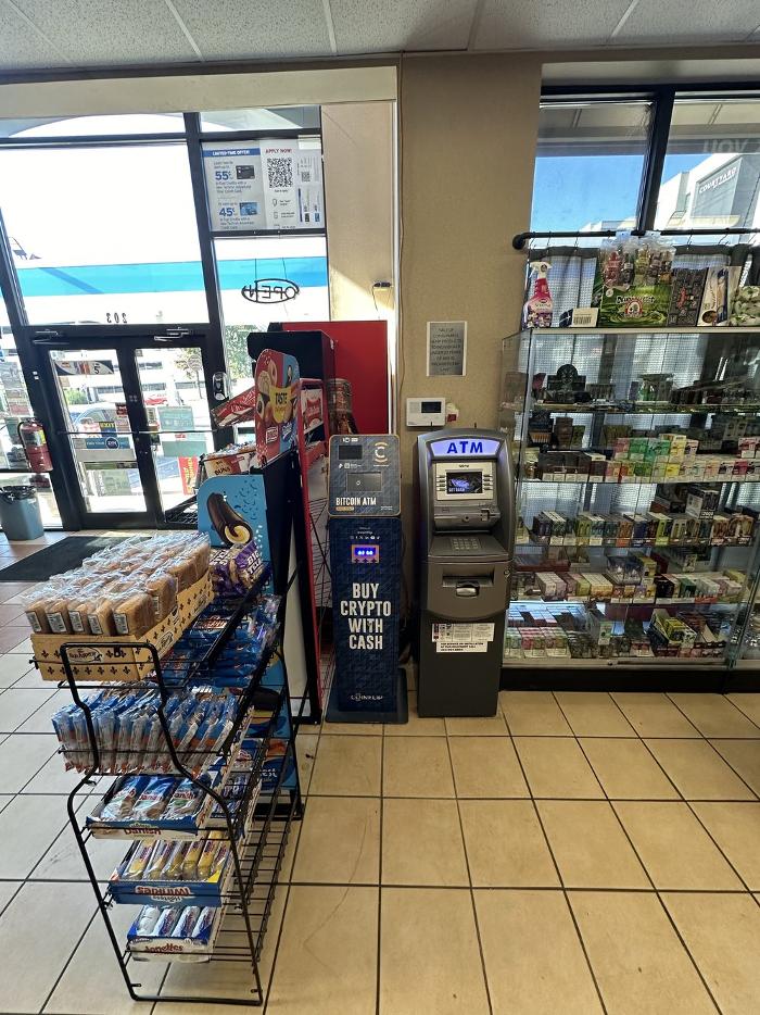 CoinFlip Bitcoin ATM - Chevron (Gainesville) Logo
