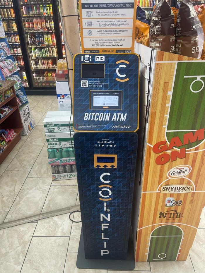 CoinFlip Bitcoin ATM - Adobe Liquor (Twentynine Palms) Logo