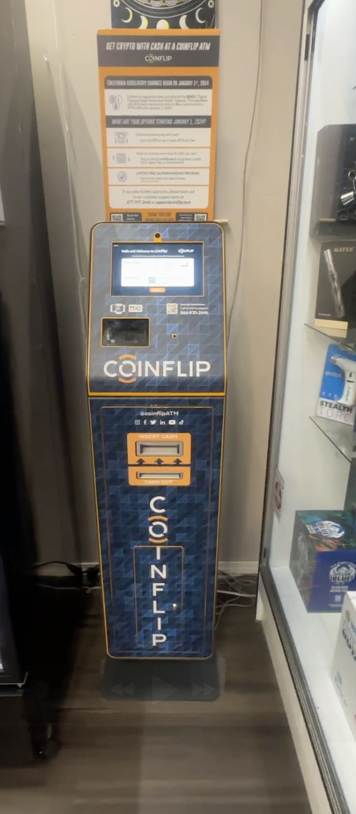 CoinFlip Bitcoin ATM - Wild Side Smoke Shop (Simi Valley) Image