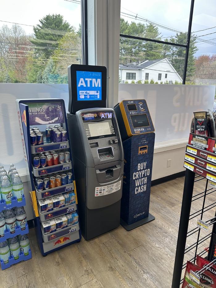 CoinFlip Bitcoin ATM - Liberty Wine &amp; Spirits (Lexington) Logo