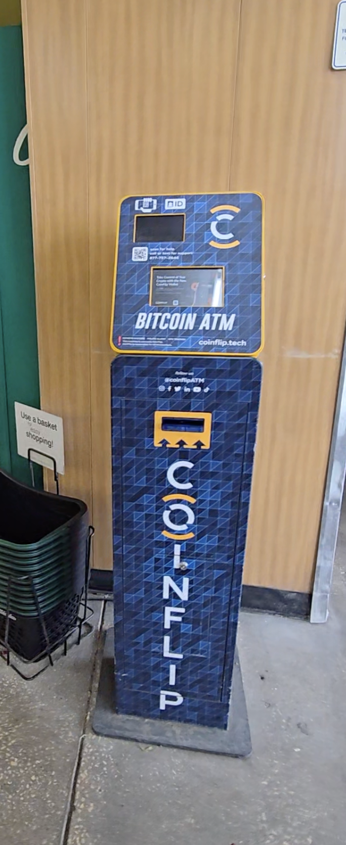 CoinFlip Bitcoin ATM - Ridley's Family Markets (Laramie)
