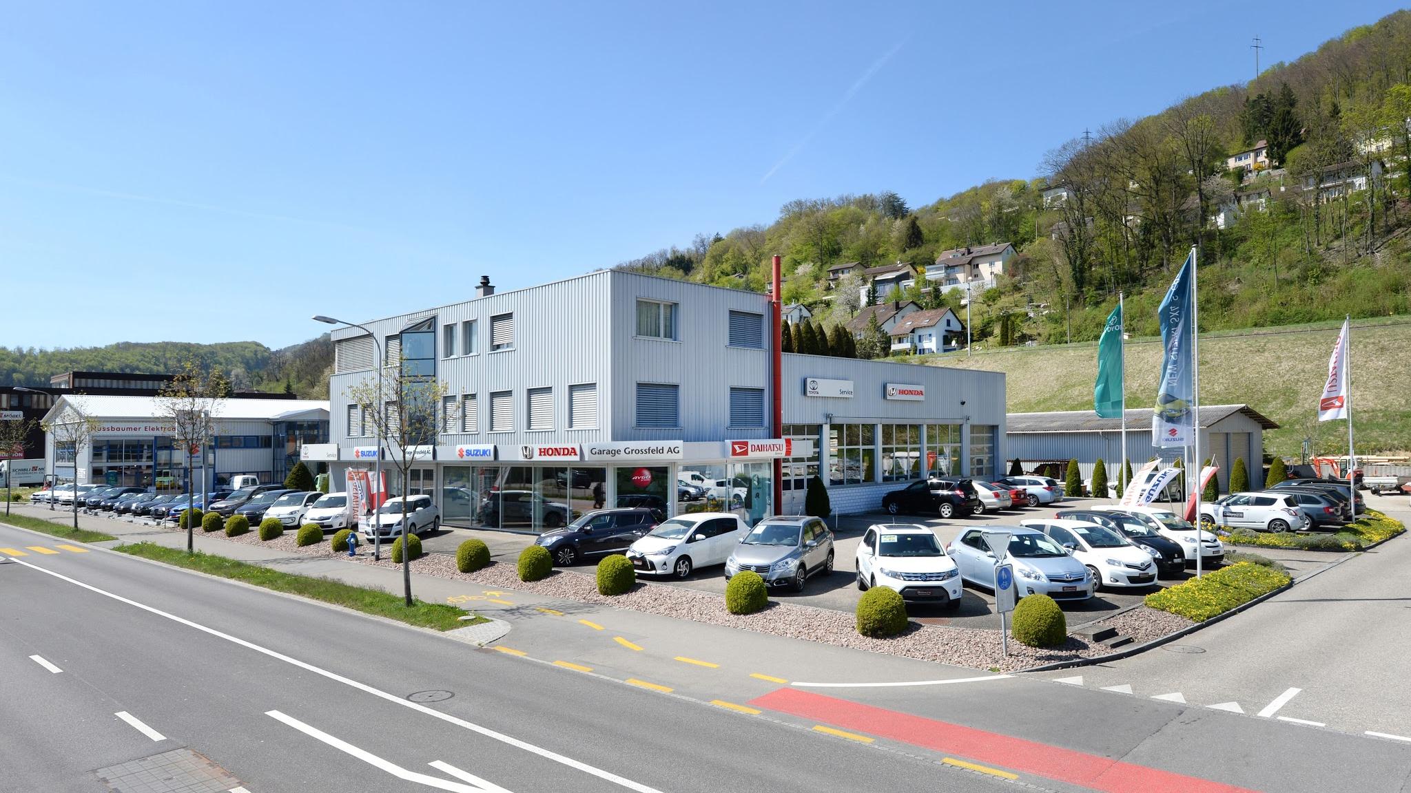 Garage Grossfeld AG, Einschlagweg in Trimbach