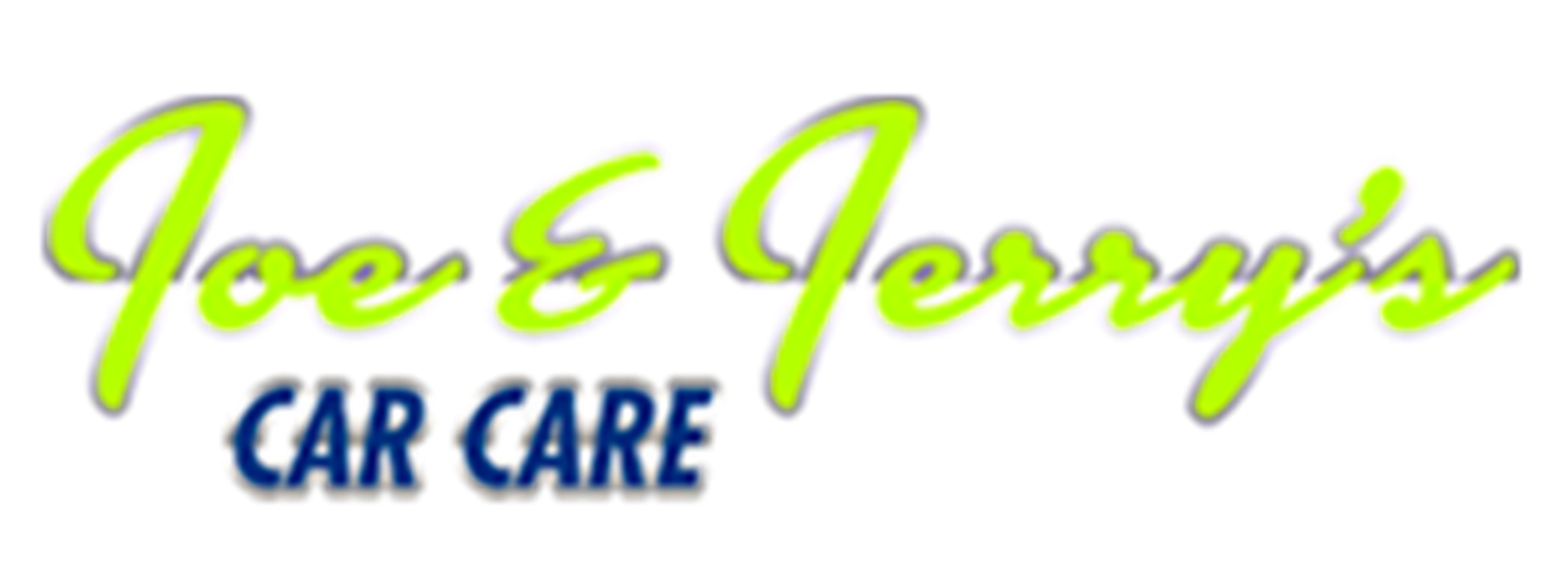 Joe &amp; Jerry's Car Care Logo