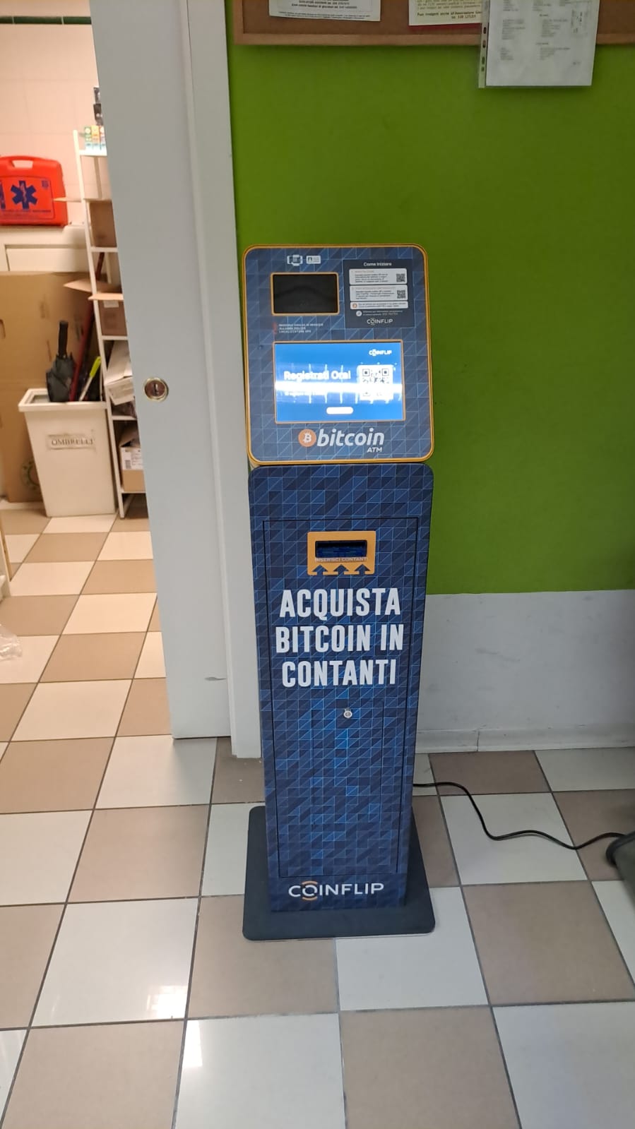 CoinFlip Bitcoin ATM - Tabaccheria Al Campus (Università) a Parma, Banche