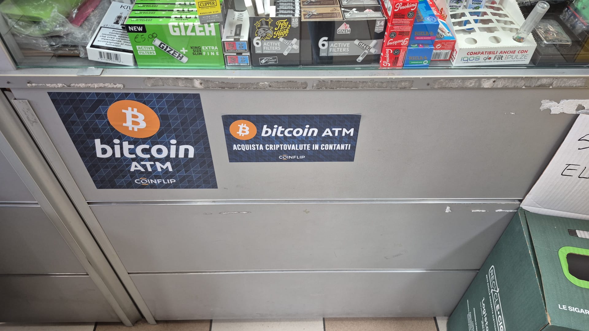 CoinFlip Bitcoin ATM - Tabaccheria Al Campus (Università) a Parma, Banche