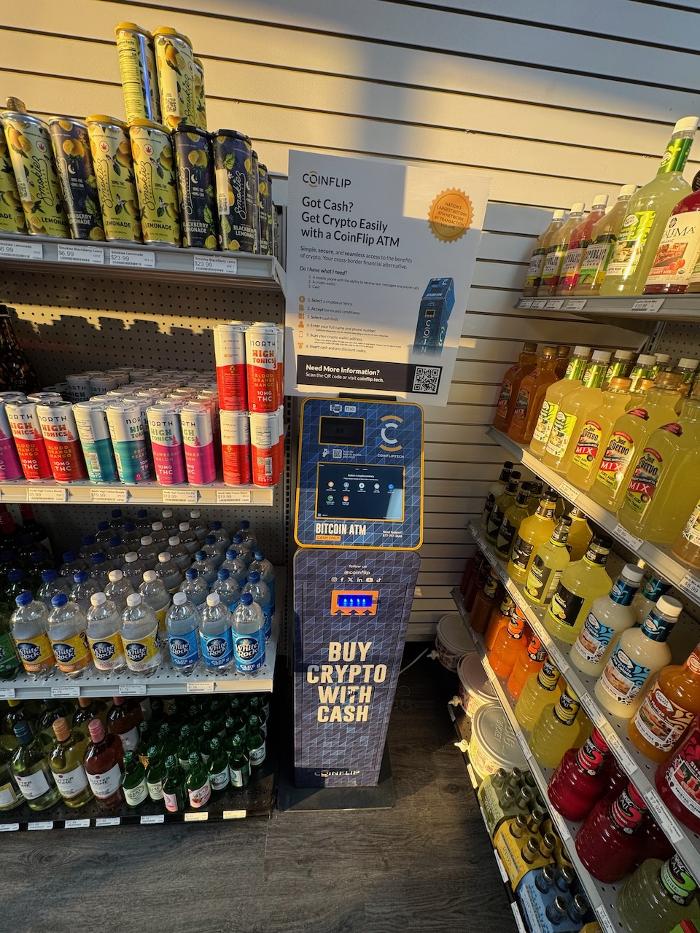 CoinFlip Bitcoin ATM - Fossil Creek Liquor (McKinney) Logo