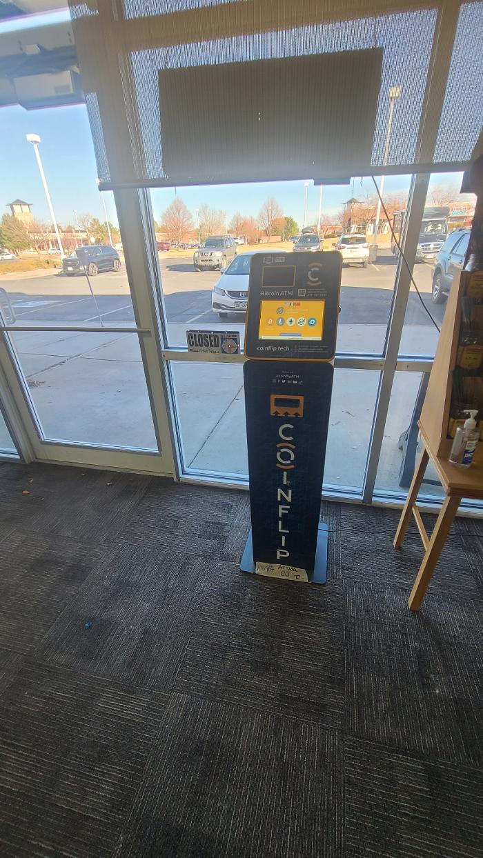 CoinFlip Bitcoin ATM - Red Star Vapor &amp; Smoke (Arvada) Logo