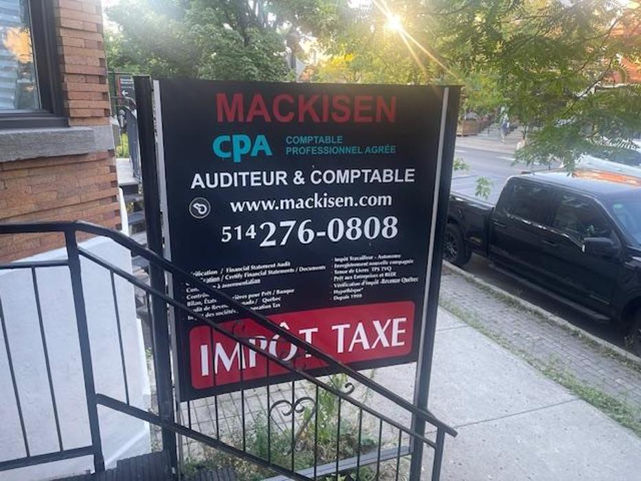 Mackisen CPA, Comptable Professionnel Agréé / Chartered Professional Accountant