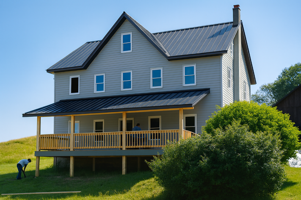 MVP Metal Roofing Logo