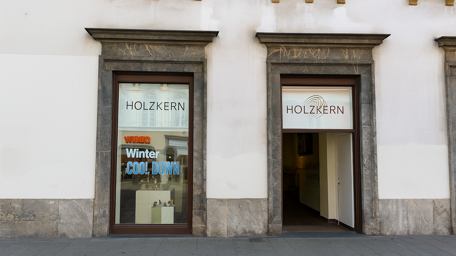 Holzkern Store Graz, Herrengasse in Graz