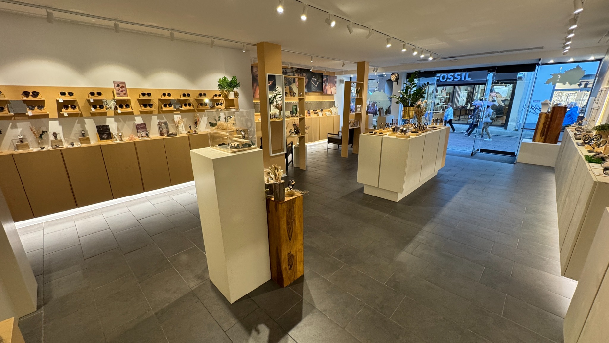 Holzkern Store Freiburg, Rathausgasse in Freiburg im Breisgau