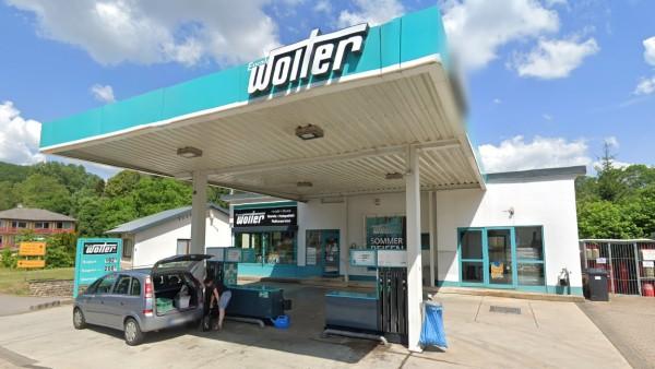 Tankstelle Ewald Wolter, Bahnhofstraße in Speicher