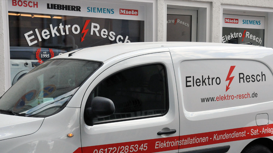 Elektro Resch, Bahnstraße in Friedrichsdorf