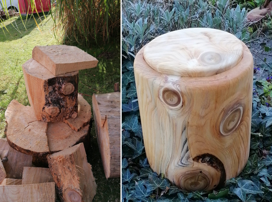 Holz-Urnen - Holzkunst und Gedenkobjekte susa-works, Kisdorfer Straße in Wakendorf II