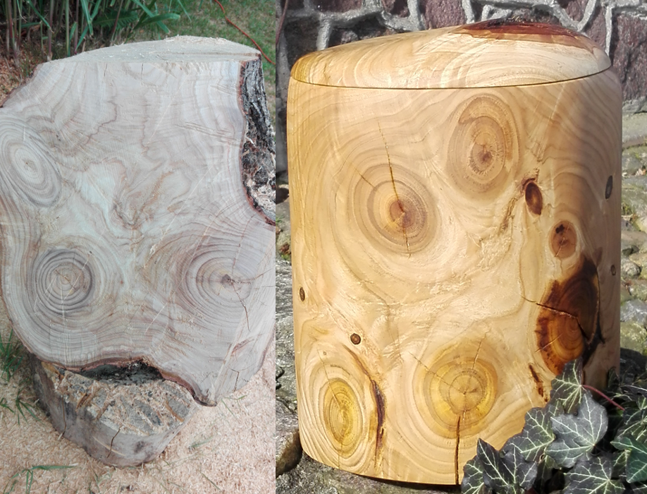 Holz-Urnen - Holzkunst und Gedenkobjekte susa-works, Kisdorfer Straße in Wakendorf II