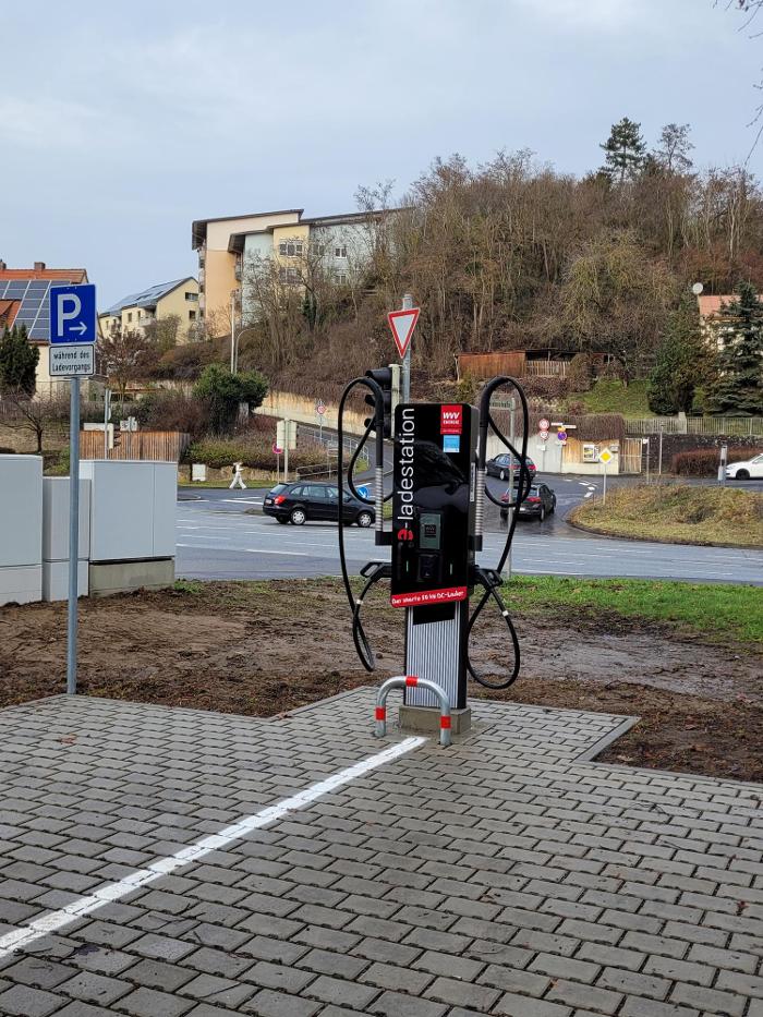 WVV Energie E-Ladestationen, Leistenstraße in Höchberg