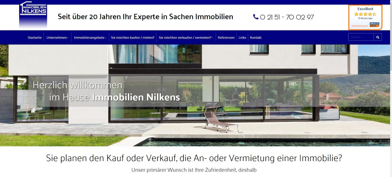 Immobilien Nilkens, Camesstraße in Krefeld