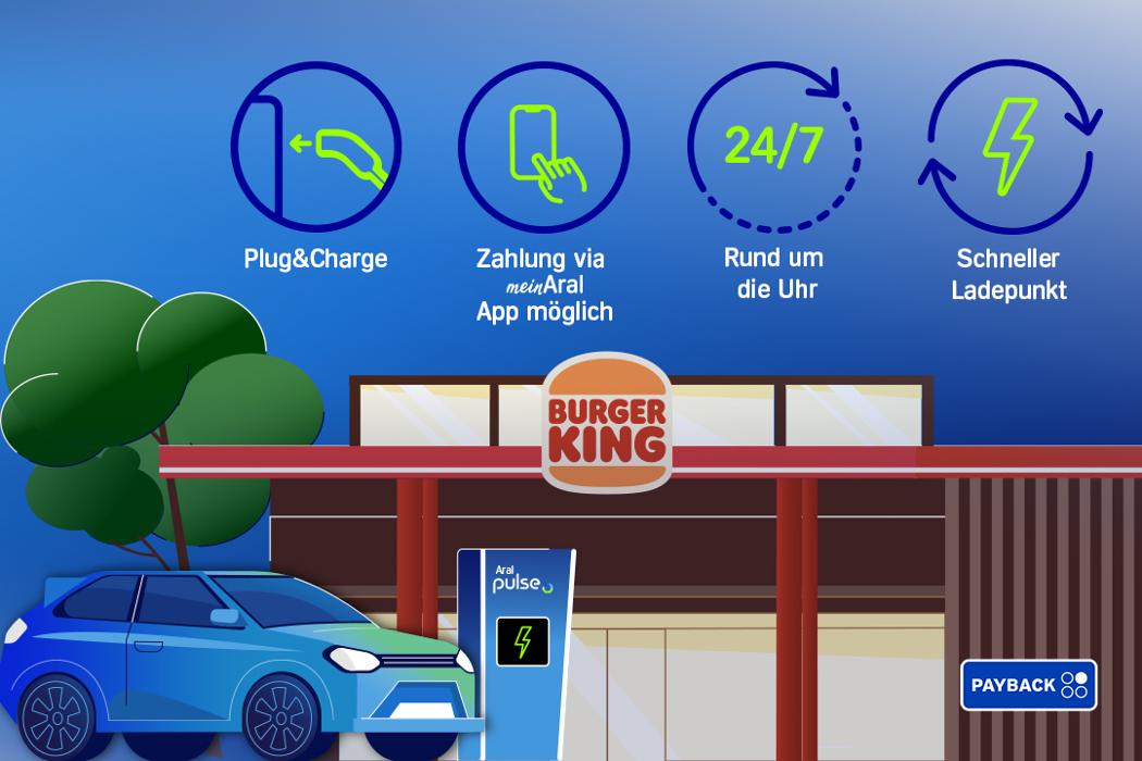 Aral pulse Ladestation, Kronprinzenstraße in Netphen