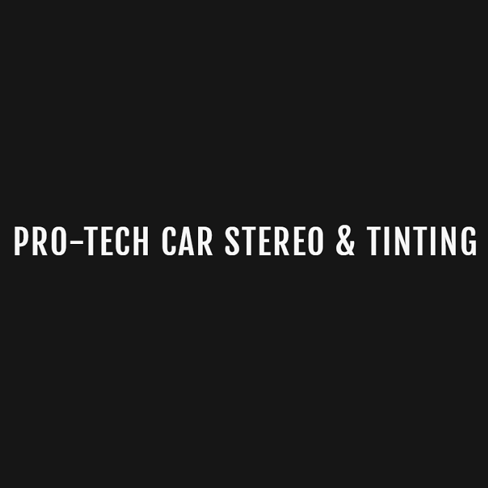 Pro-tech Car Stereo &amp; Tinting Logo